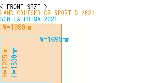 #LAND CRUISER GR SPORT D 2021- + 500 LA PRIMA 2021-